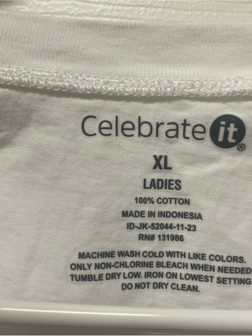 Celebrate It White Tank with Patriotic Heart Graphic - Picture 3 of 5